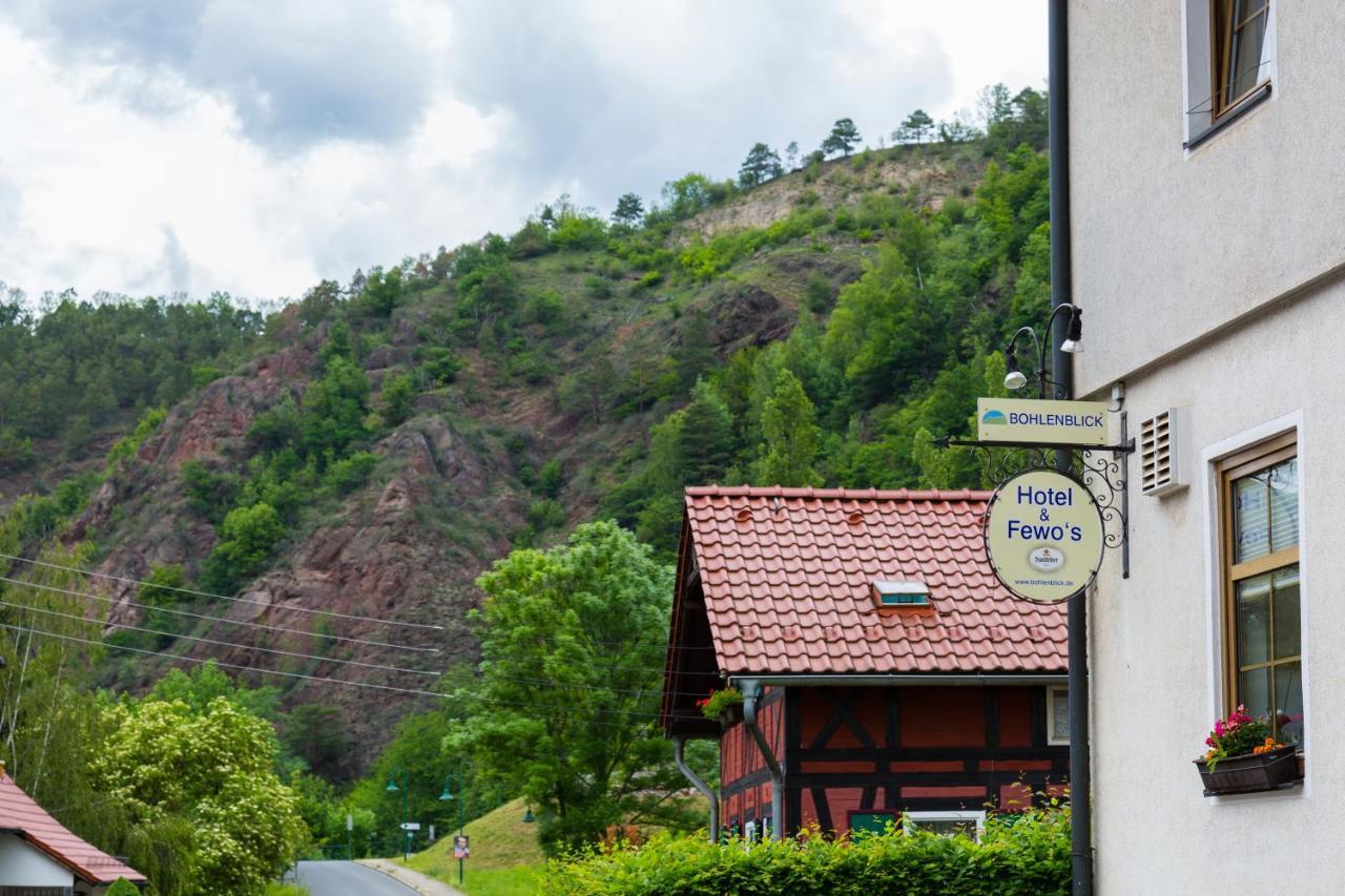Hotel & Ferienwohnungen Bohlenblick Saalfeld Saale Εξωτερικό φωτογραφία