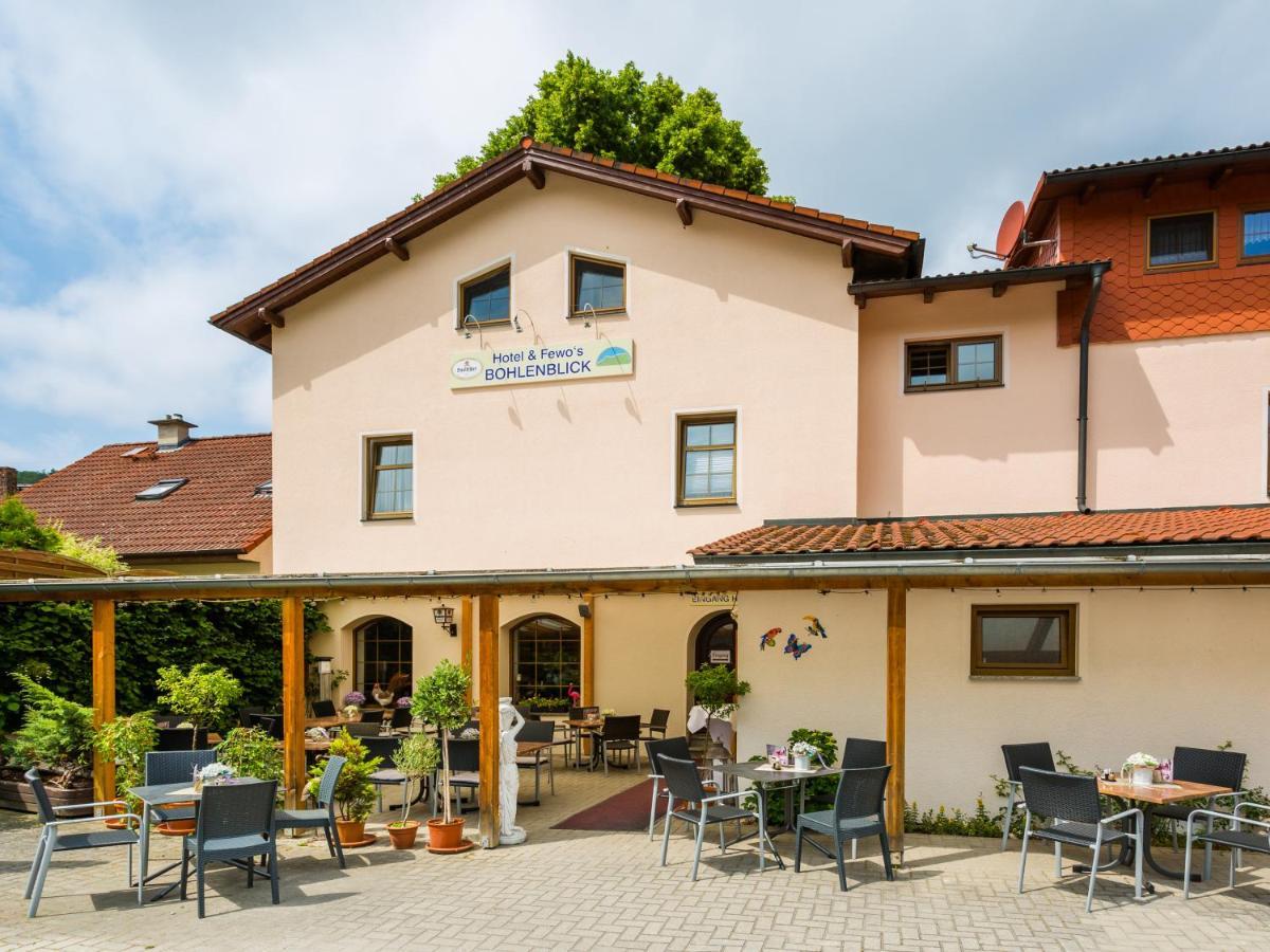 Hotel & Ferienwohnungen Bohlenblick Saalfeld Saale Εξωτερικό φωτογραφία